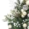 26" Battery-Operated Pre-Lit Decorated Artificial Wreath with Gold Bow